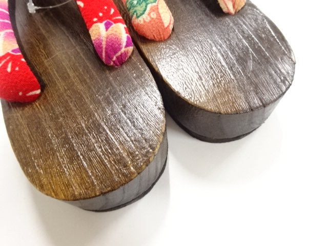  未使用品　焼桐下駄(24センチ)